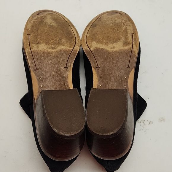 Sam Edelman Ankle Bootie Black Suede 1.75" Heel Women's 8.5 Zip Boot Shoe - Picture 16 of 16